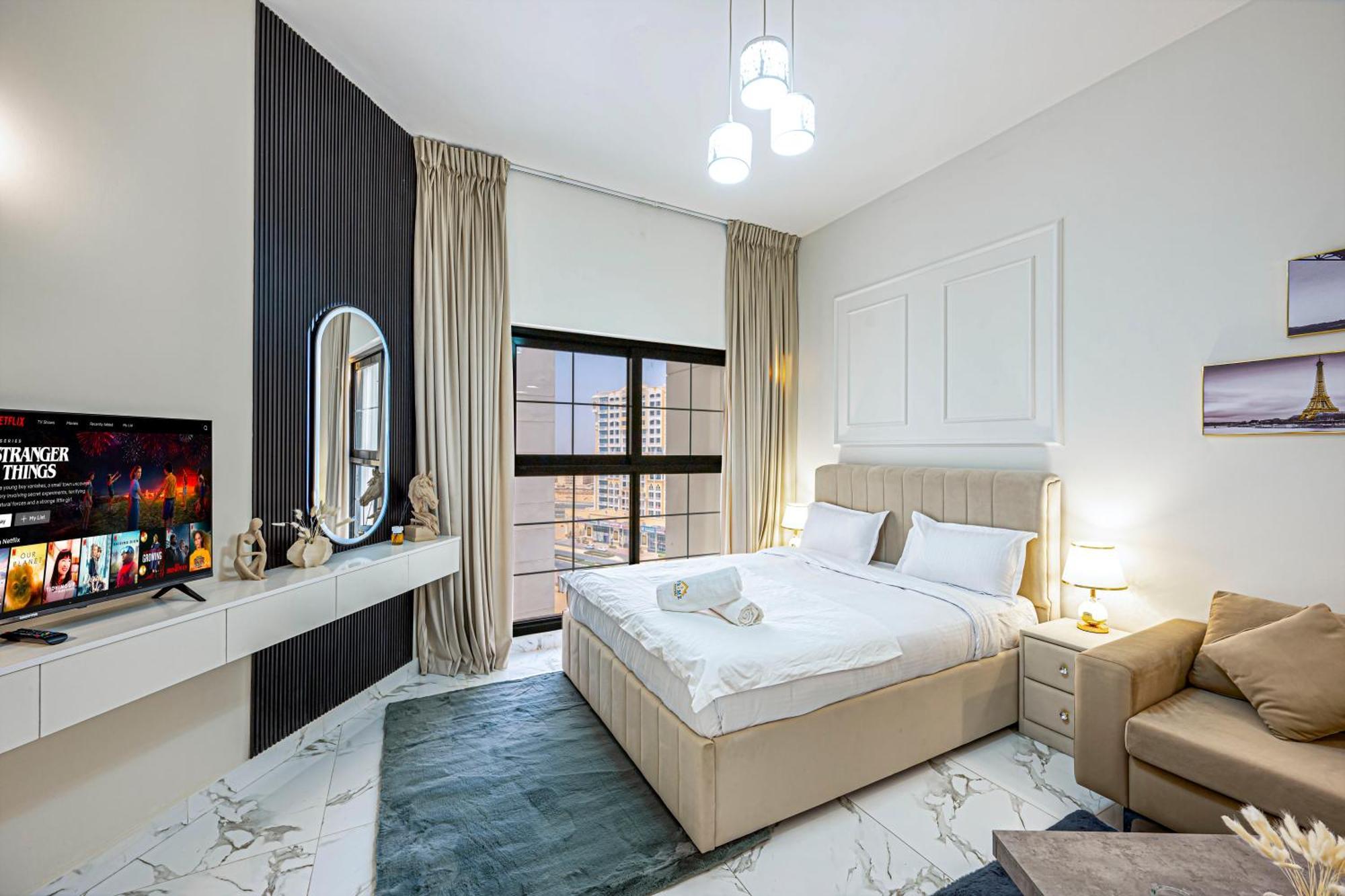 Appartement Comfortable With Dubailand Vibes Dubaï